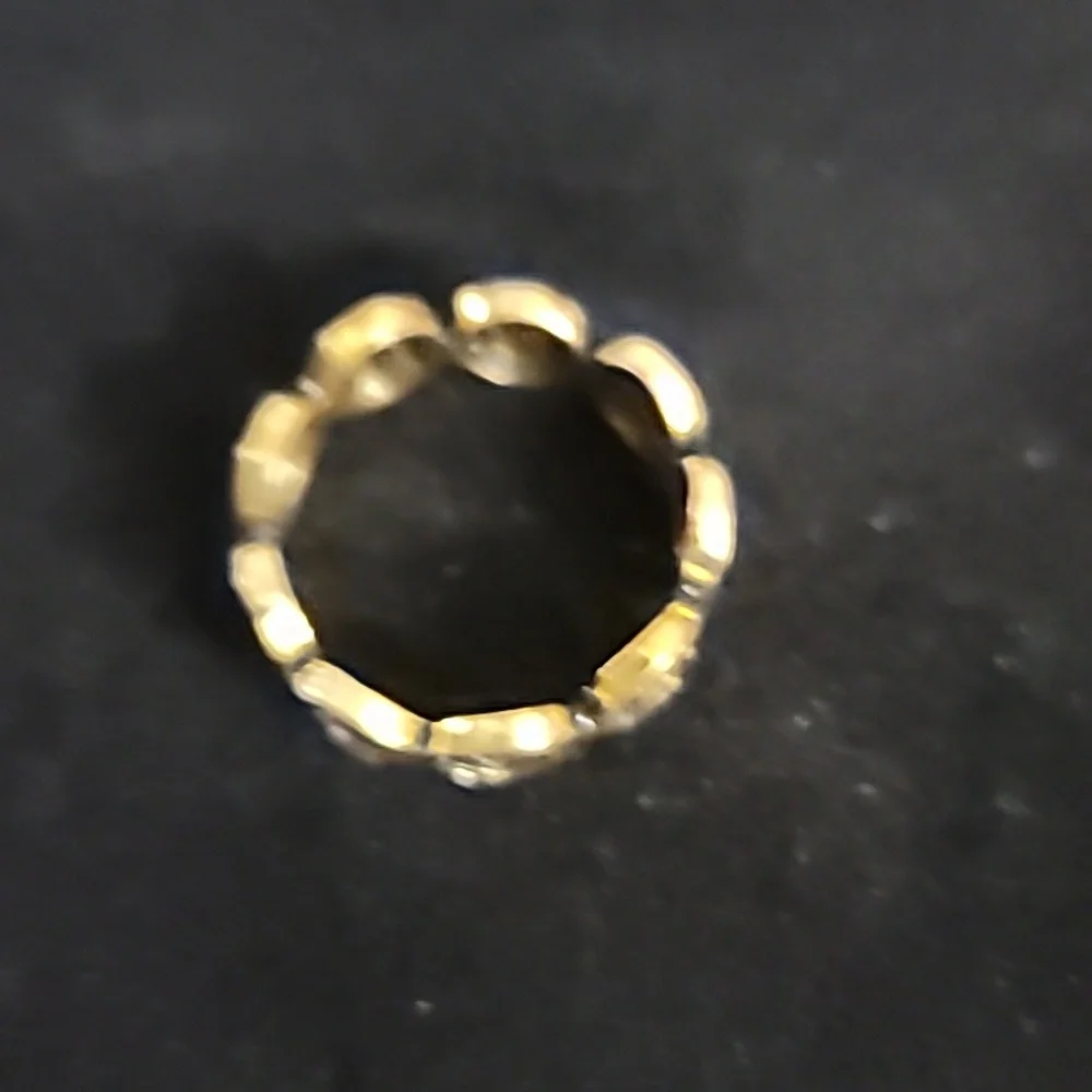 Smiley Face Ring Size 10-10.5 - Picture 2 of 4